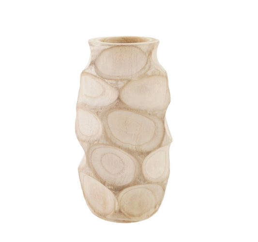 Decorative Paulownia Wood Vase