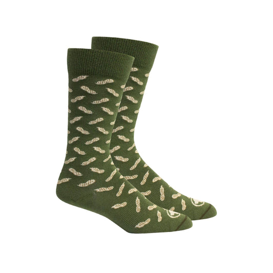 Peanuts Socks: Sage