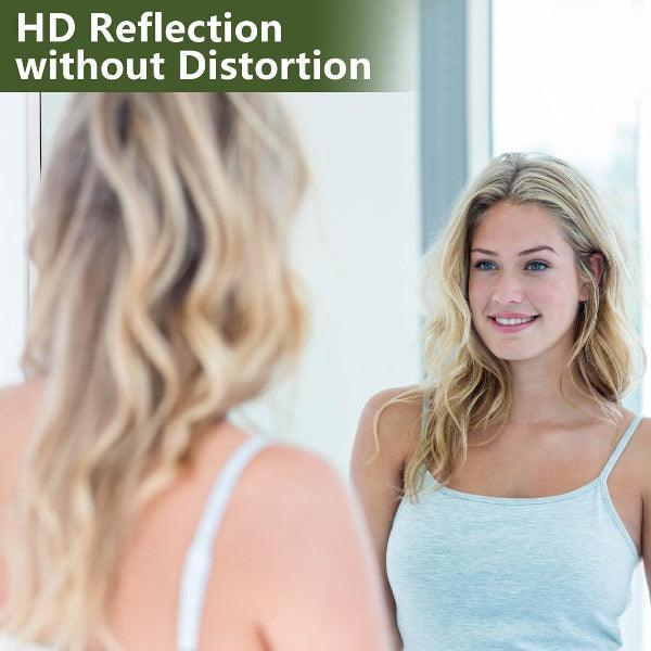 Oversized Floor Mirror- Silver with Tempered Glass