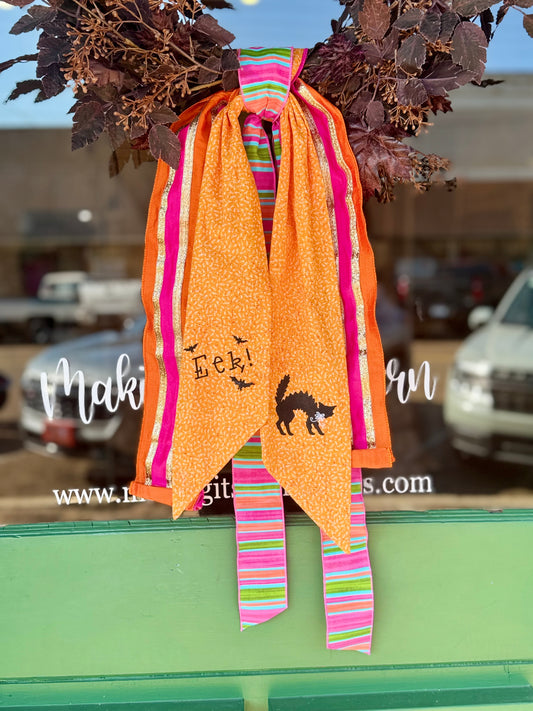 Eek Wreath Sash Combo