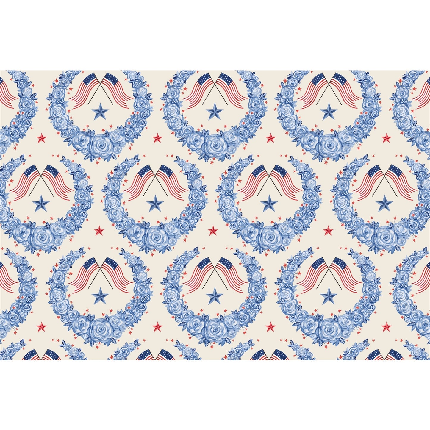 AMERICAN FLORAL PLACEMATS