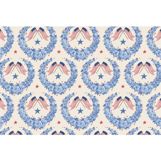 AMERICAN FLORAL PLACEMATS