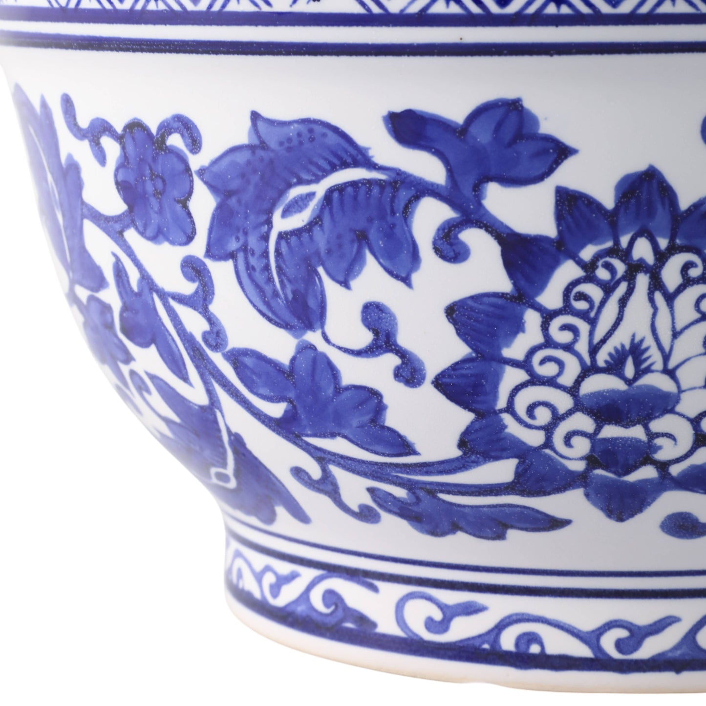 Ceramic Chinoiserie Planters- 2 Sizes