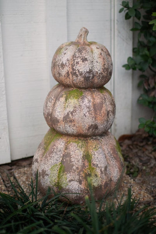 Faux Concrete Pumpkins- LOCAL PICKUP ONLY
