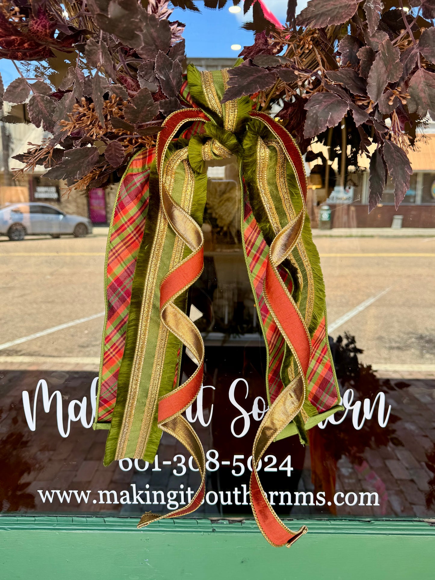 Plaid Tierra Sash