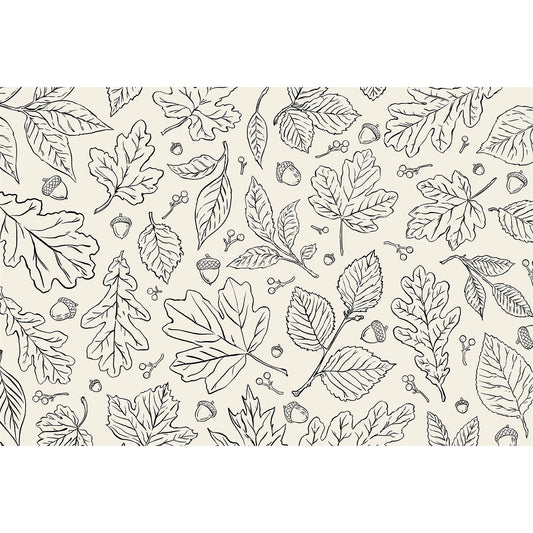 Coloring Leaves Placemat