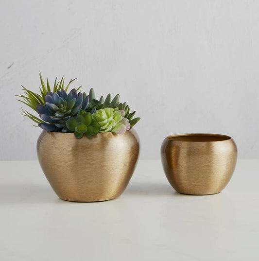 Matte Gold Vase/Bowl