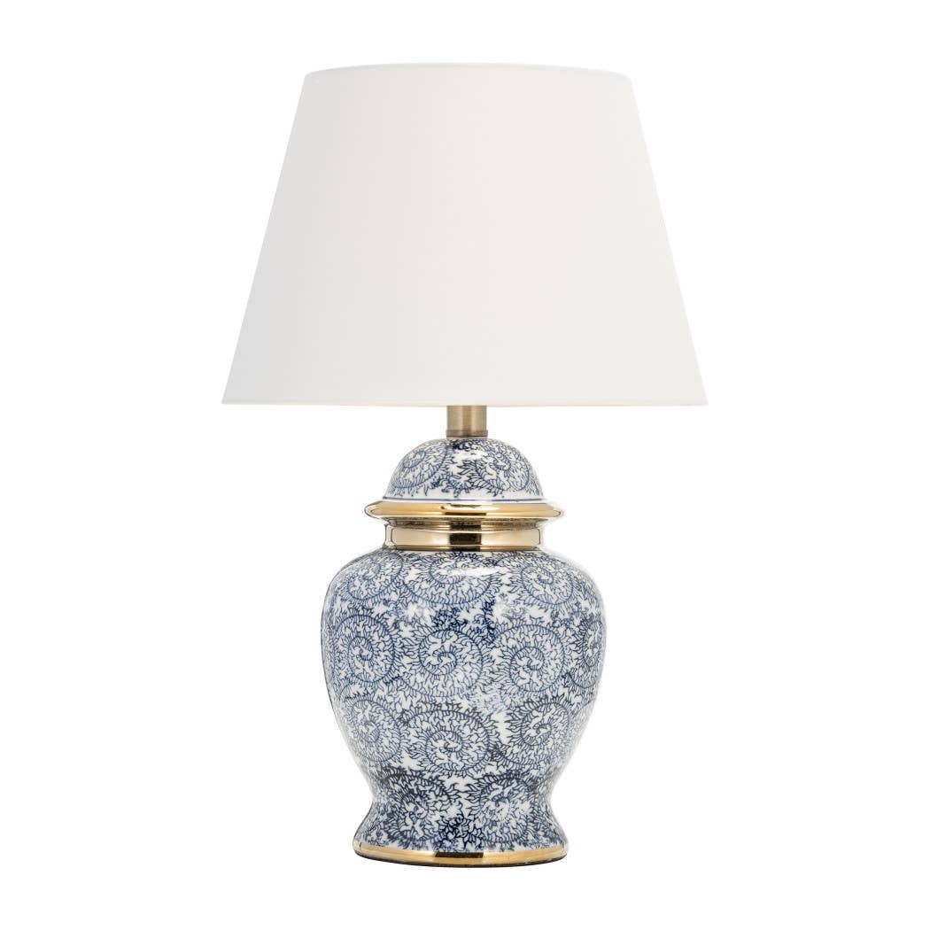Ceramic Chinoiserie Table Lamp