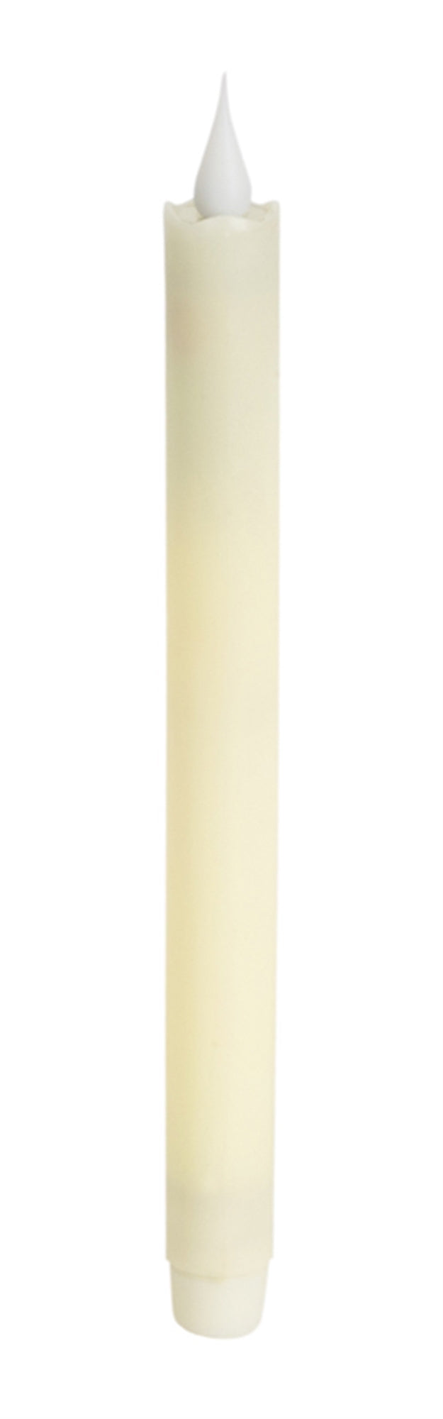 Simplux Taper Candle 10"H (Set of 2) Plastic/Wax