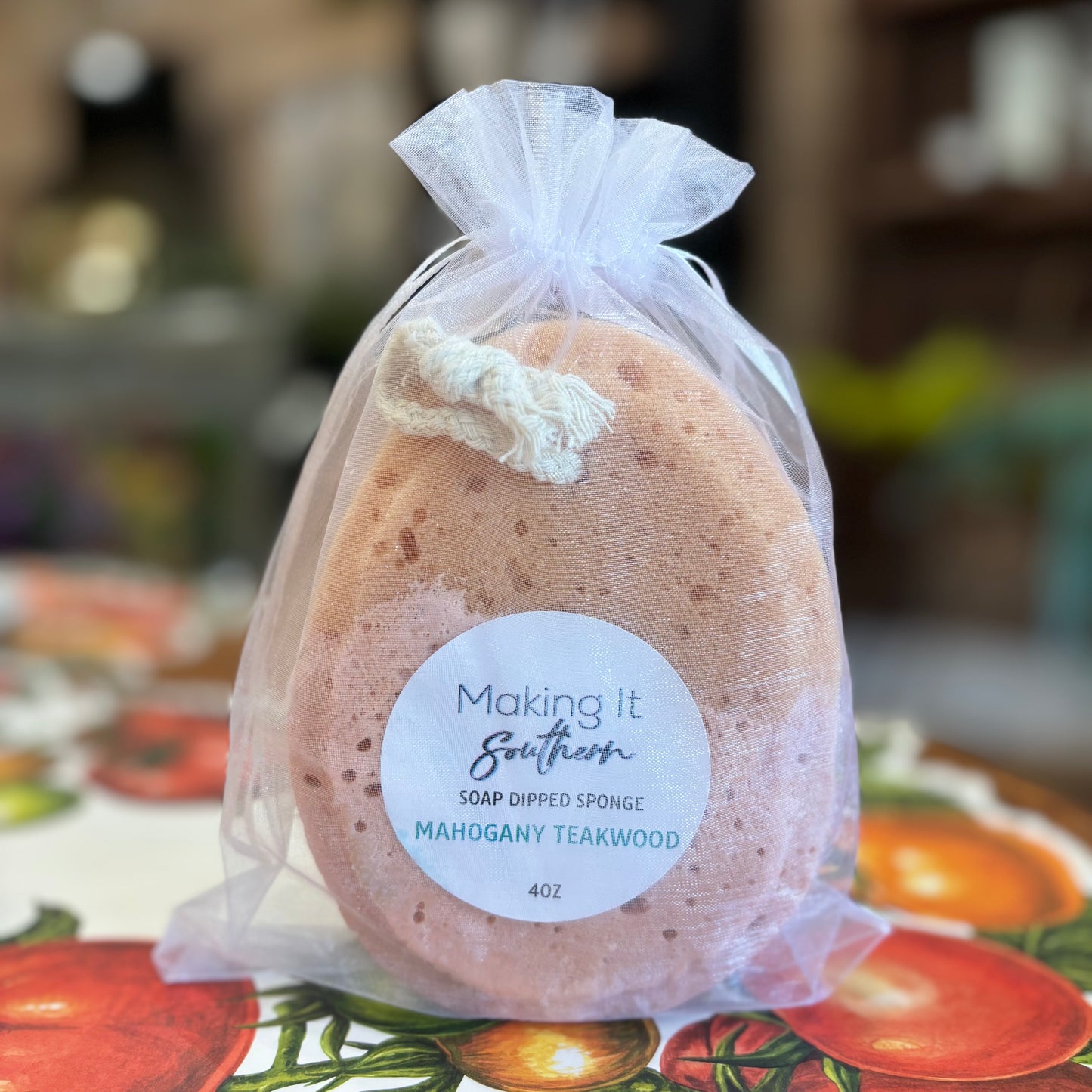 Soap Dipped Sponge, 4 oz.