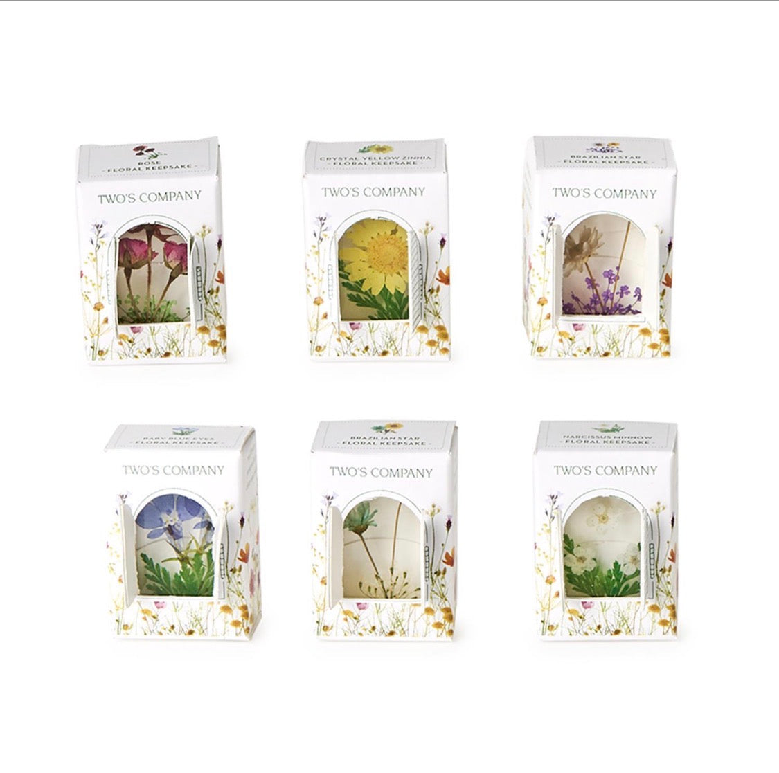 Wildflowers Pressed Floral Keepsake