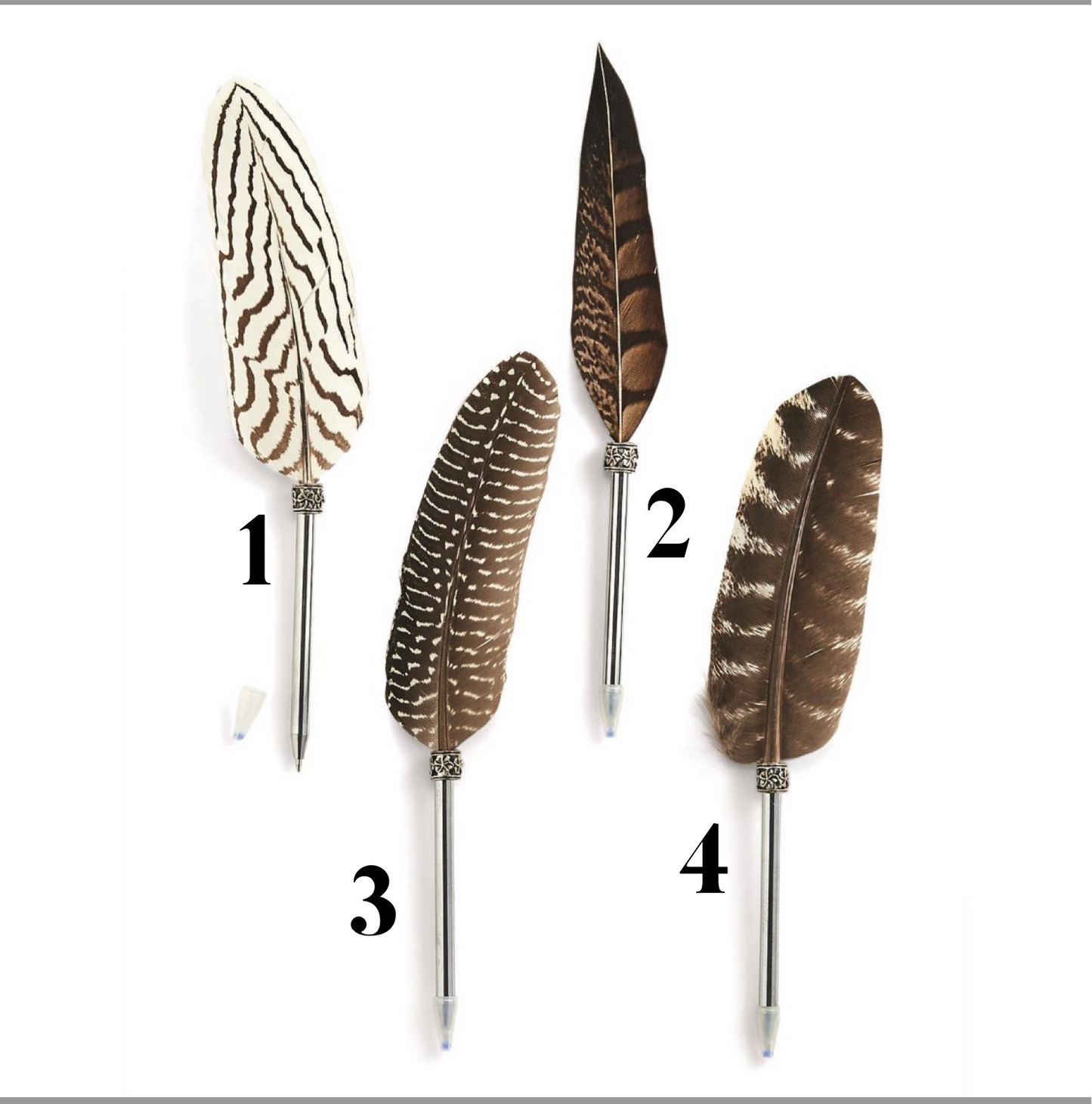 Vintage Feather Pens