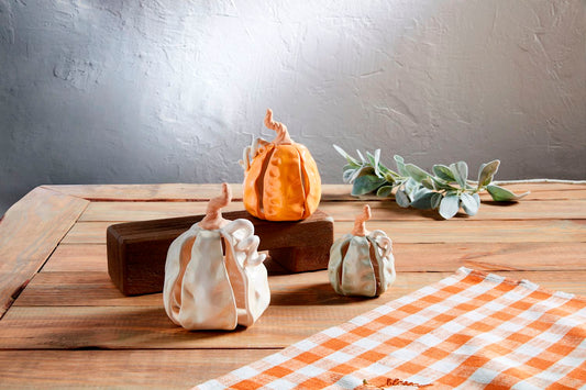 Ceramic Pumpkin Sitters