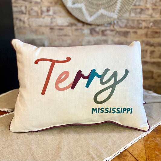 Terry, MS Pillow
