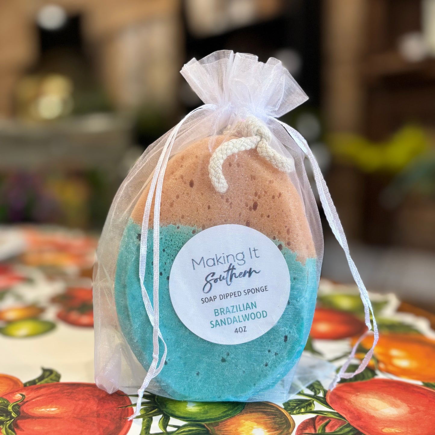 Soap Dipped Sponge, 4 oz.