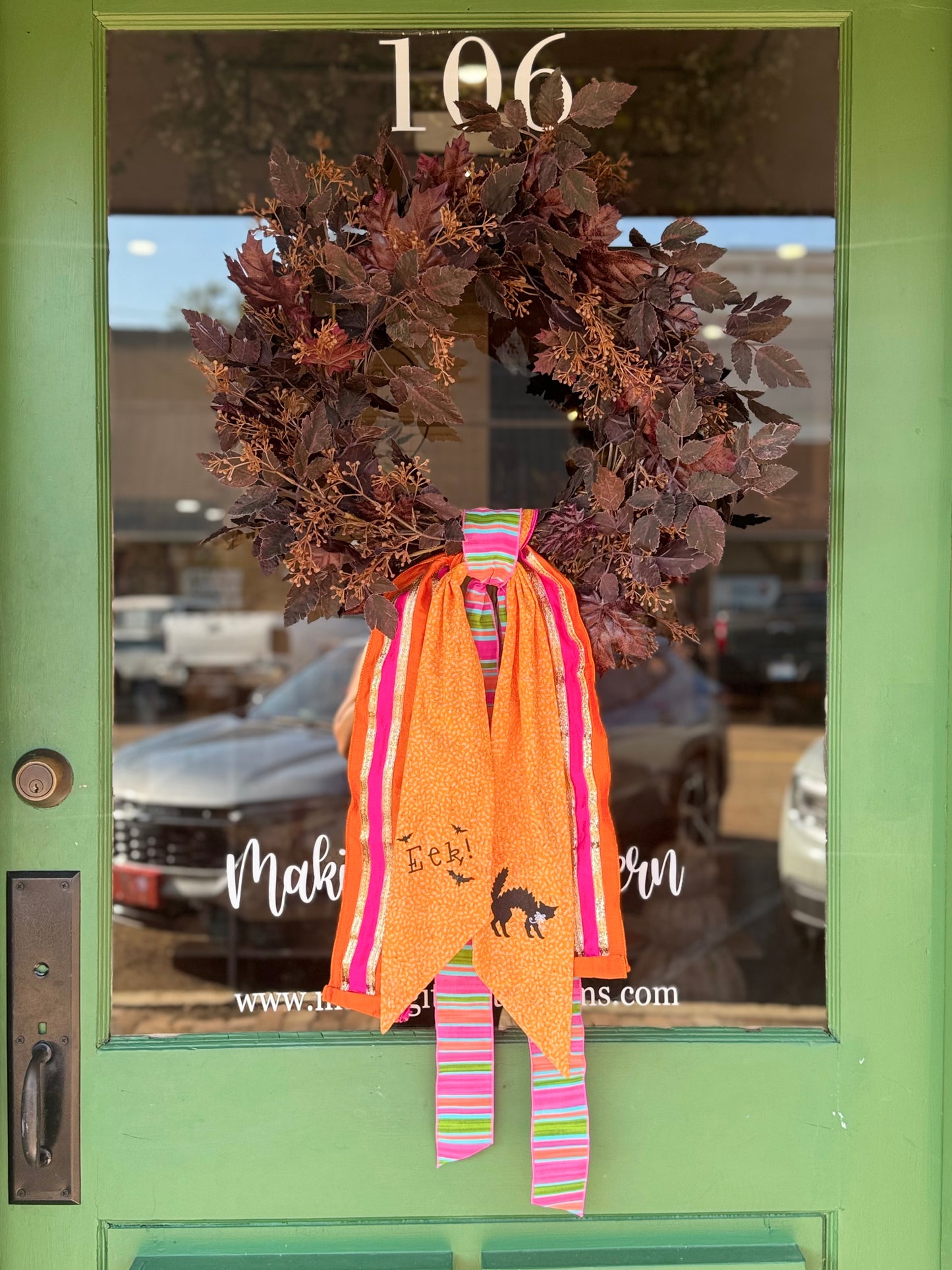 Eek Wreath Sash Combo