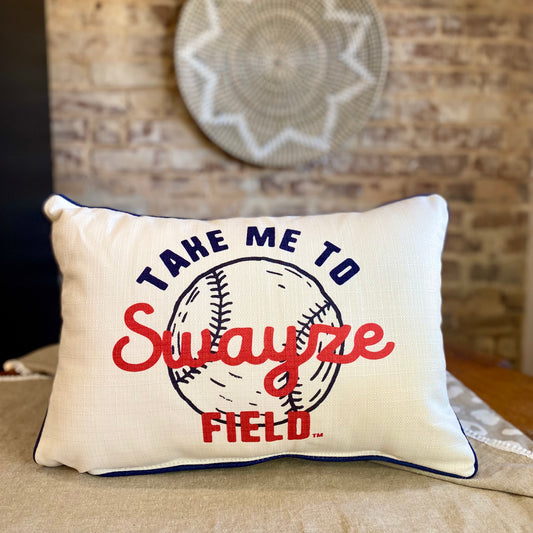 Take me to Swayze Field Pillow