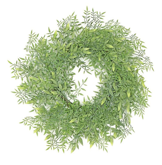 Ruscus Wreath, 24"