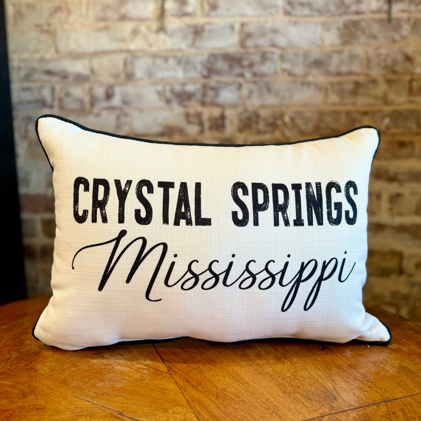 Crystal Springs, MS Pillow