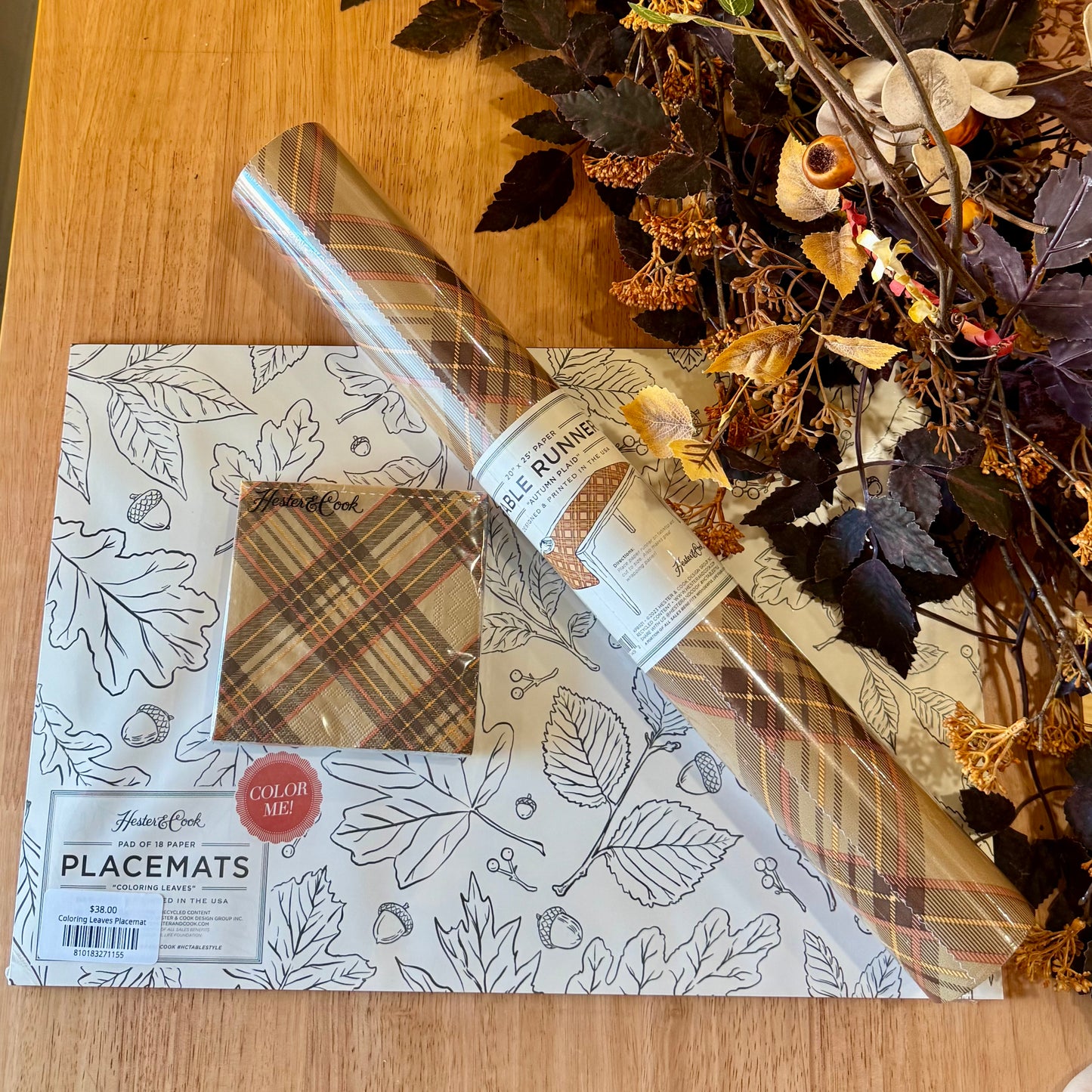 Coloring Placemat Table Bundle