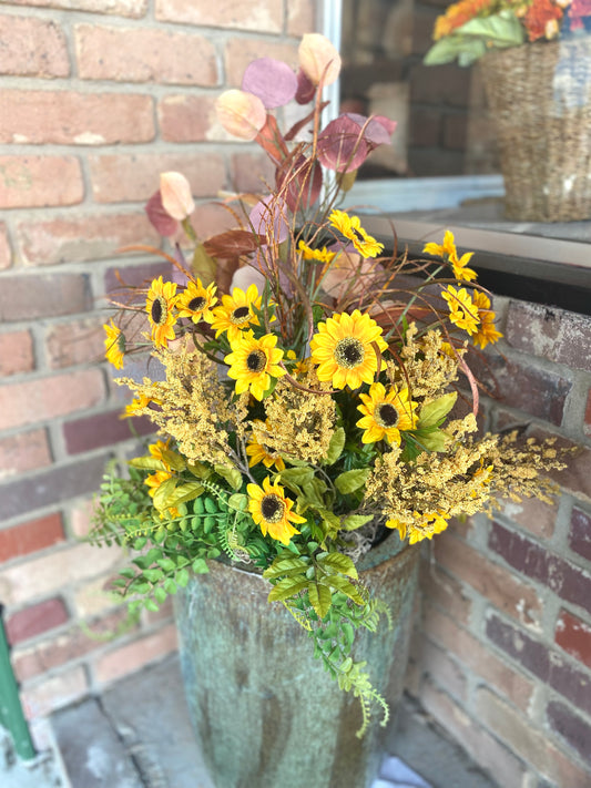 Mini Sunflower Mixed Planter