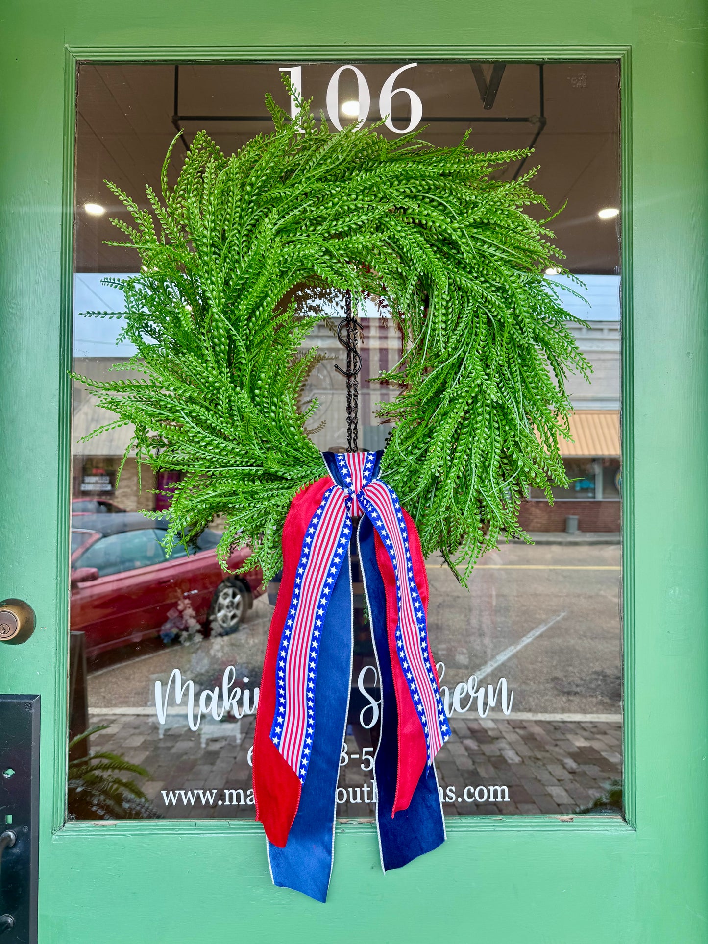 Patriotic Velvet Sash