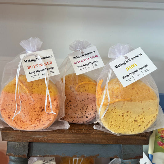 Soap Dipped Sponge, 4 oz.