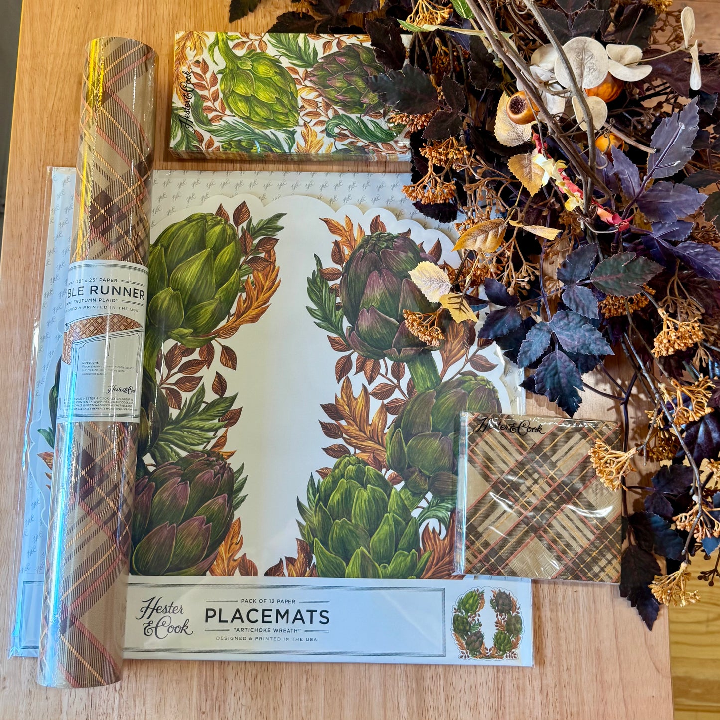 Artichoke Table Setting Bundle