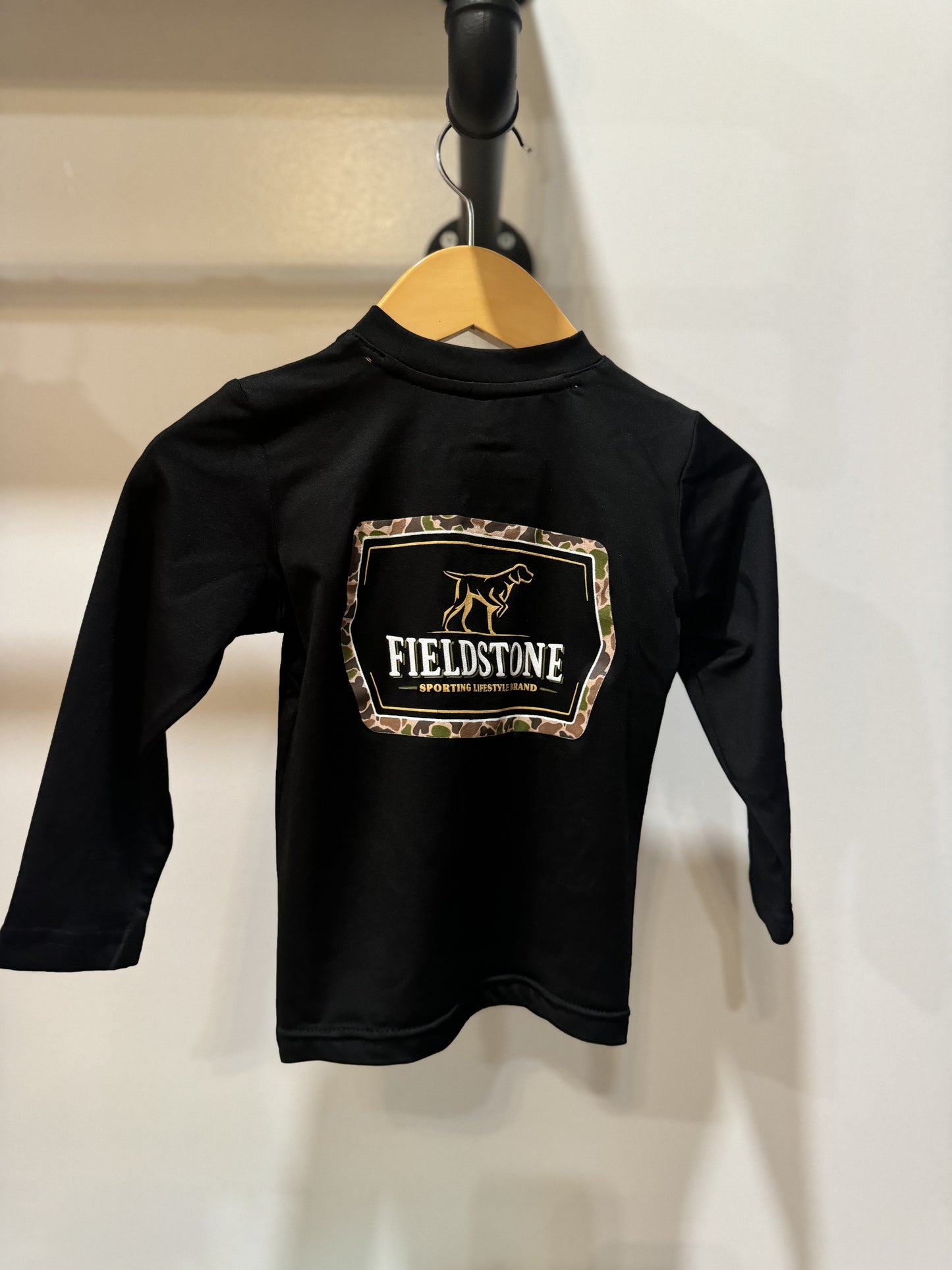 L/S Performance Camo Logo- Toddler