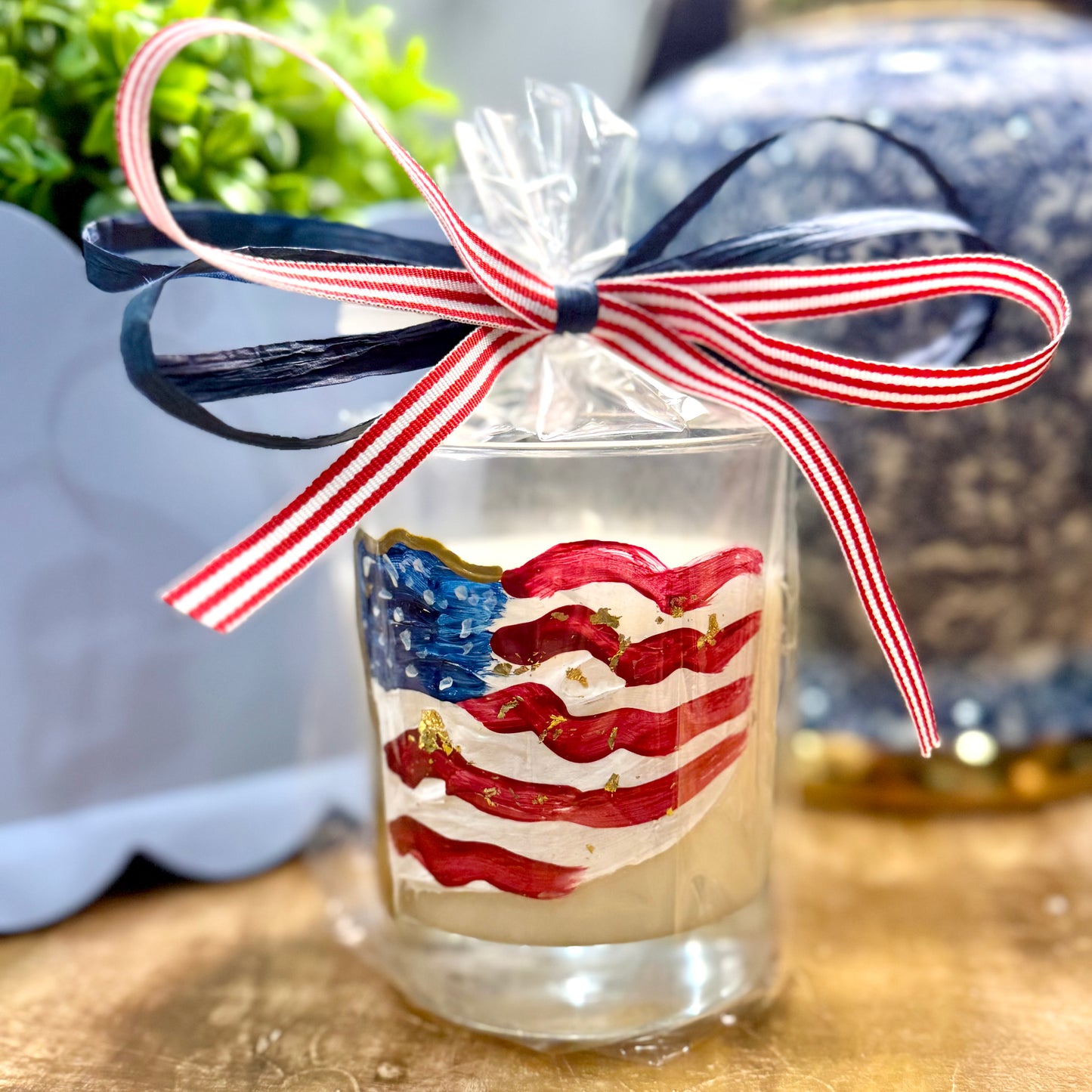 Flag Tumbler Candle, 10 oz.- Suit & Tie