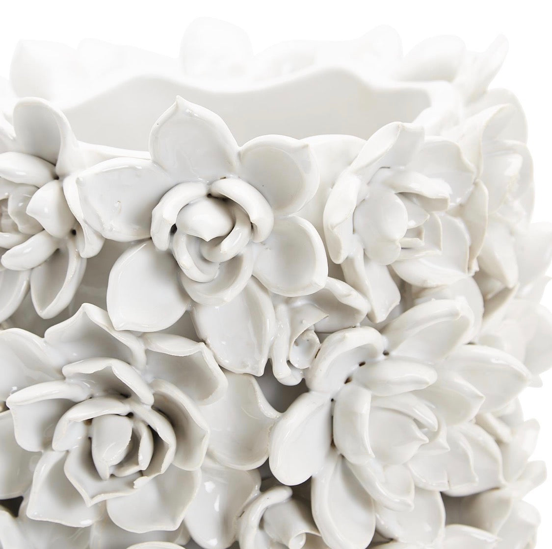 Porcelain Succulents Vase