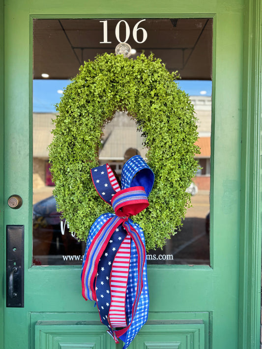 Patriotic Loop Bow