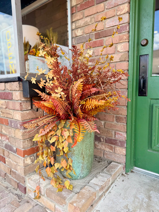 Fall Porch Pot