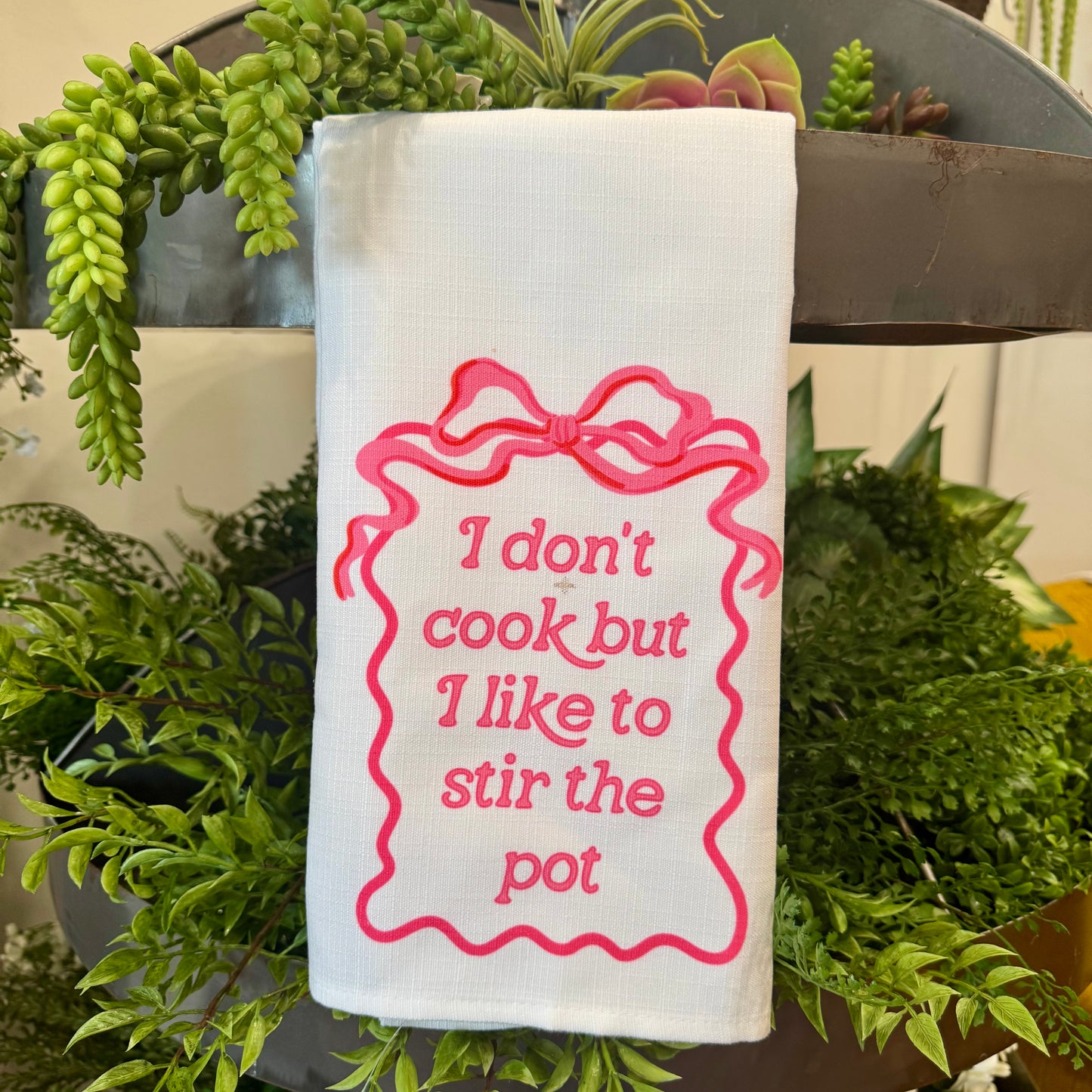 Stir the Pot Tea Towel
