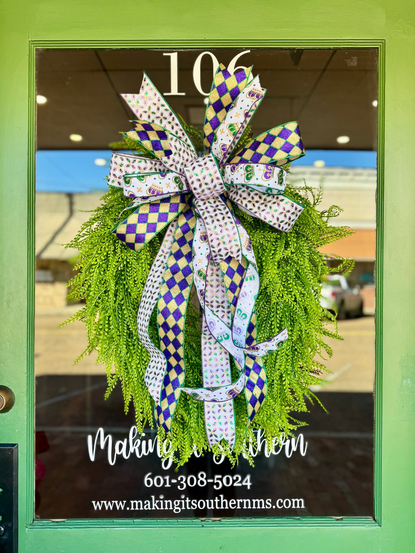 Mardi Gras Bow
