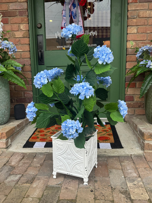 UV Proof Blue Hydrangea Bush- LOCAL PICK UP ONLY