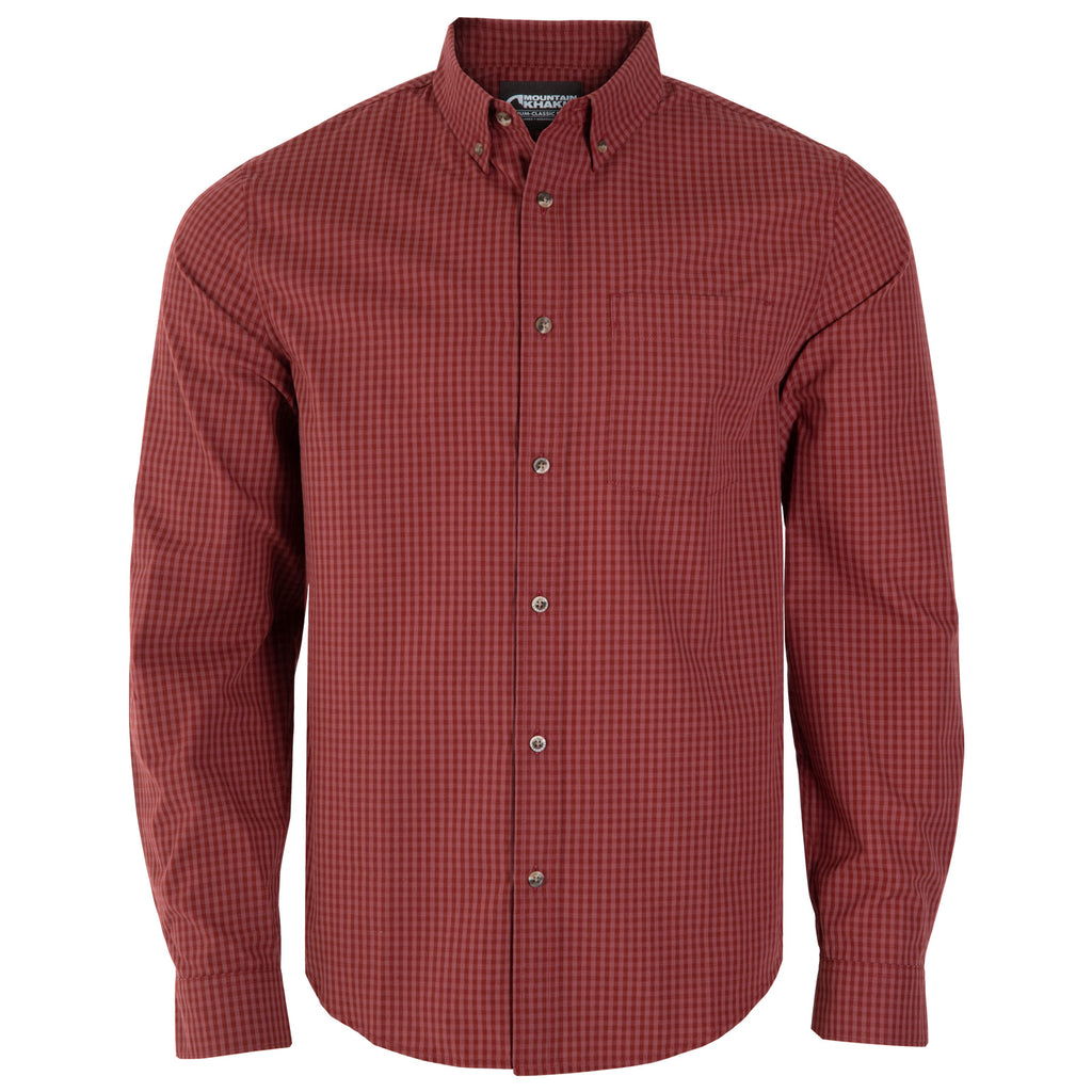 Sutton Redrock Long Sleeve Woven Shirt Classic Fit