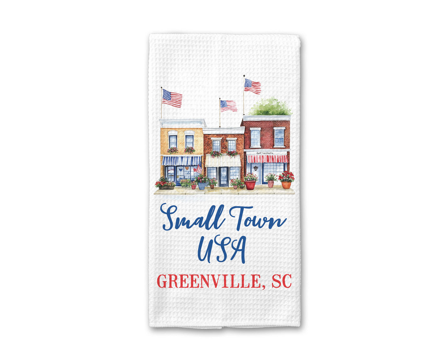 Crystal Springs Patriotic Kitchen Towel