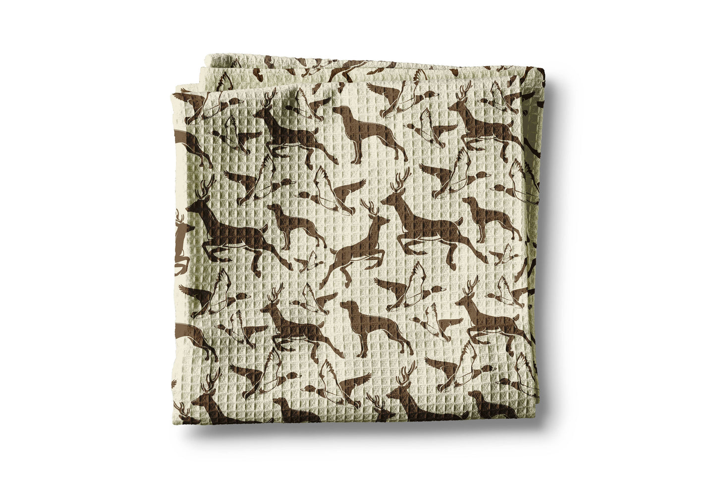 Deer Hunting Rustic Kitchen Towel