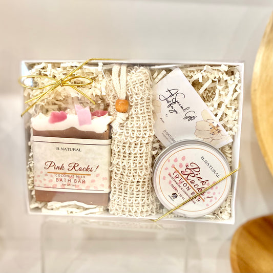 Deluxe Gift Set- Pink Rocks