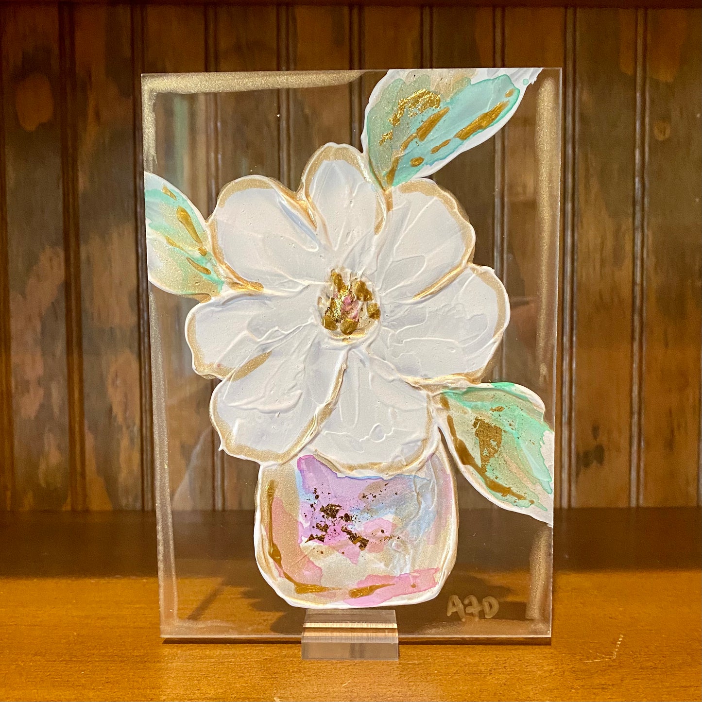 Magnolia Vase Acrylic- Large