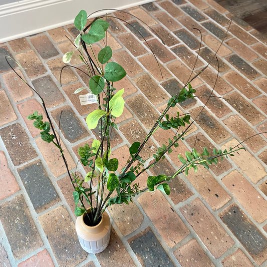 Mixed Foliage & Fern Bush 39”