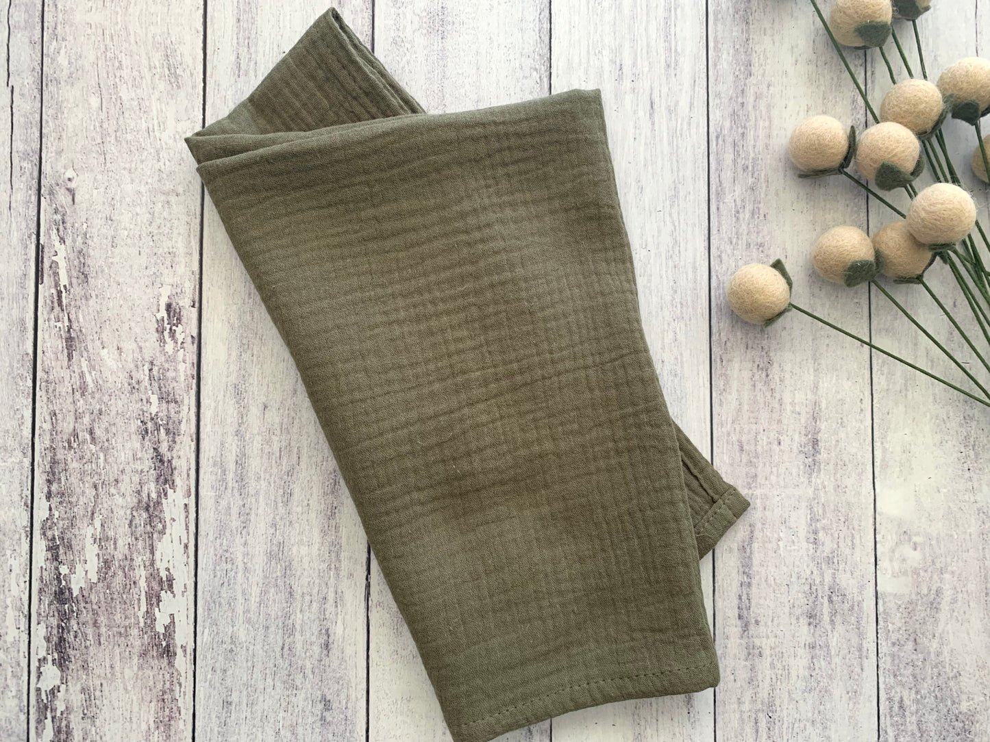 Cotton Crinkle Cloth Napkins, set of four