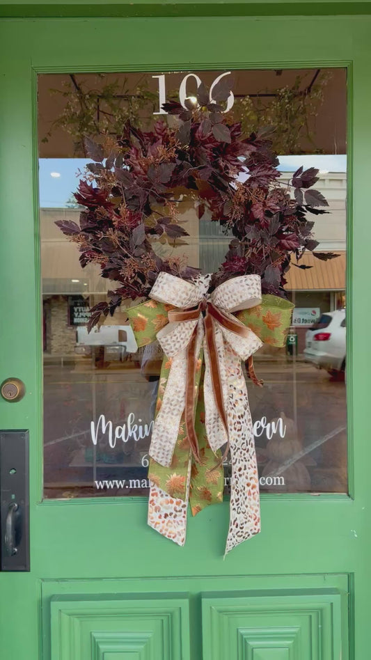Copper Bow Sash