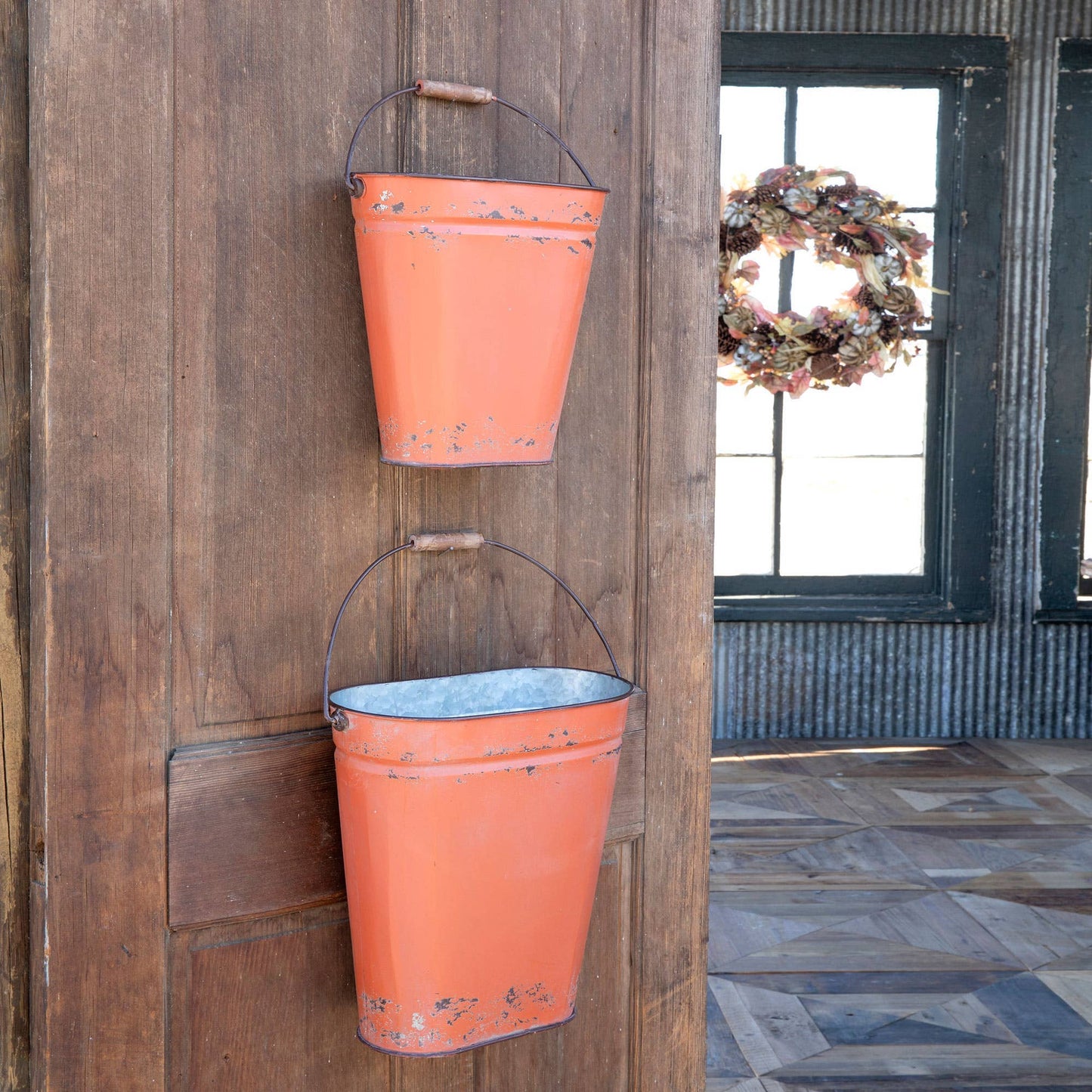 Tractor Orange Planters