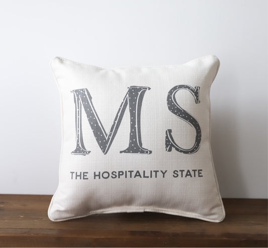 Hospitality State Pillow